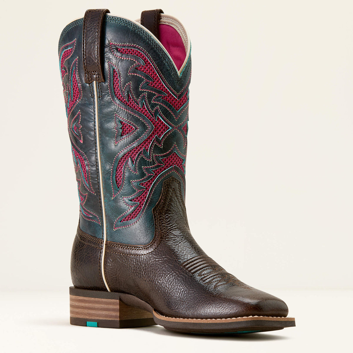 Ariat Women's San Angelo VentTEK 360 Wide Square Toe Western Boot