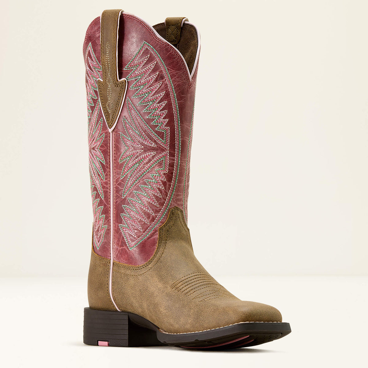 Ariat Women's Round Up Ruidoso Wide Square Toe Western Boot