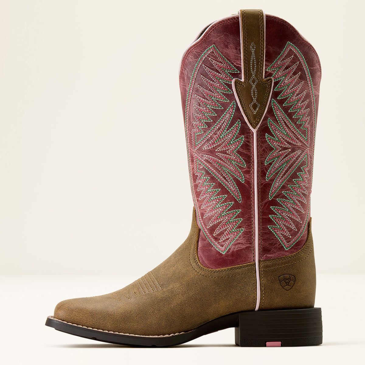 Ariat Women's Round Up Ruidoso Wide Square Toe Western Boot
