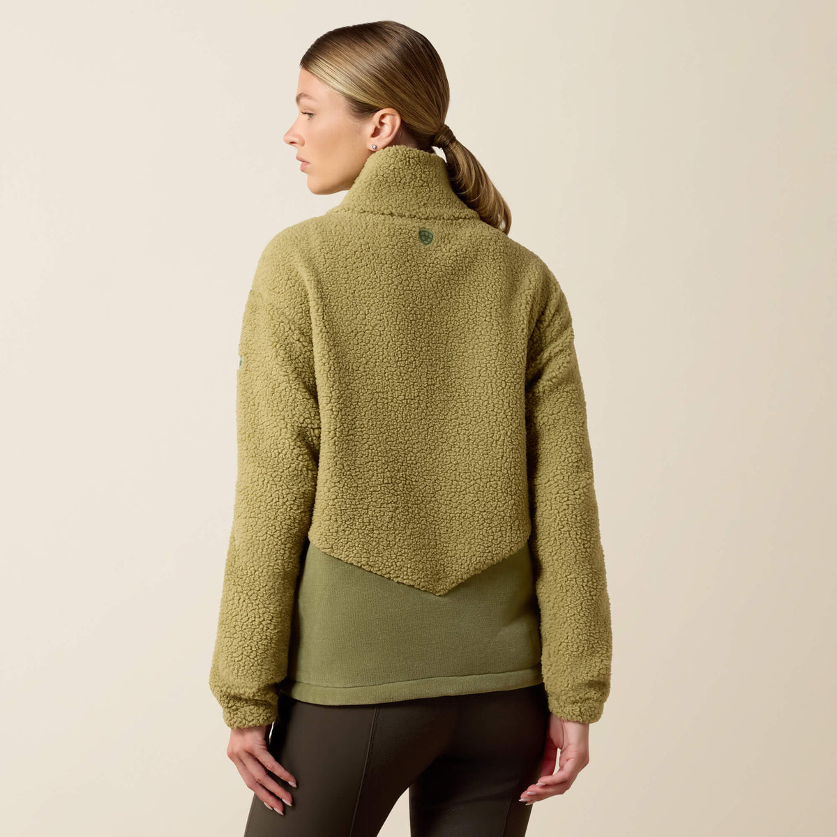 Ariat Women's Laviolette Full Zip Sweatshirt - Oil Green