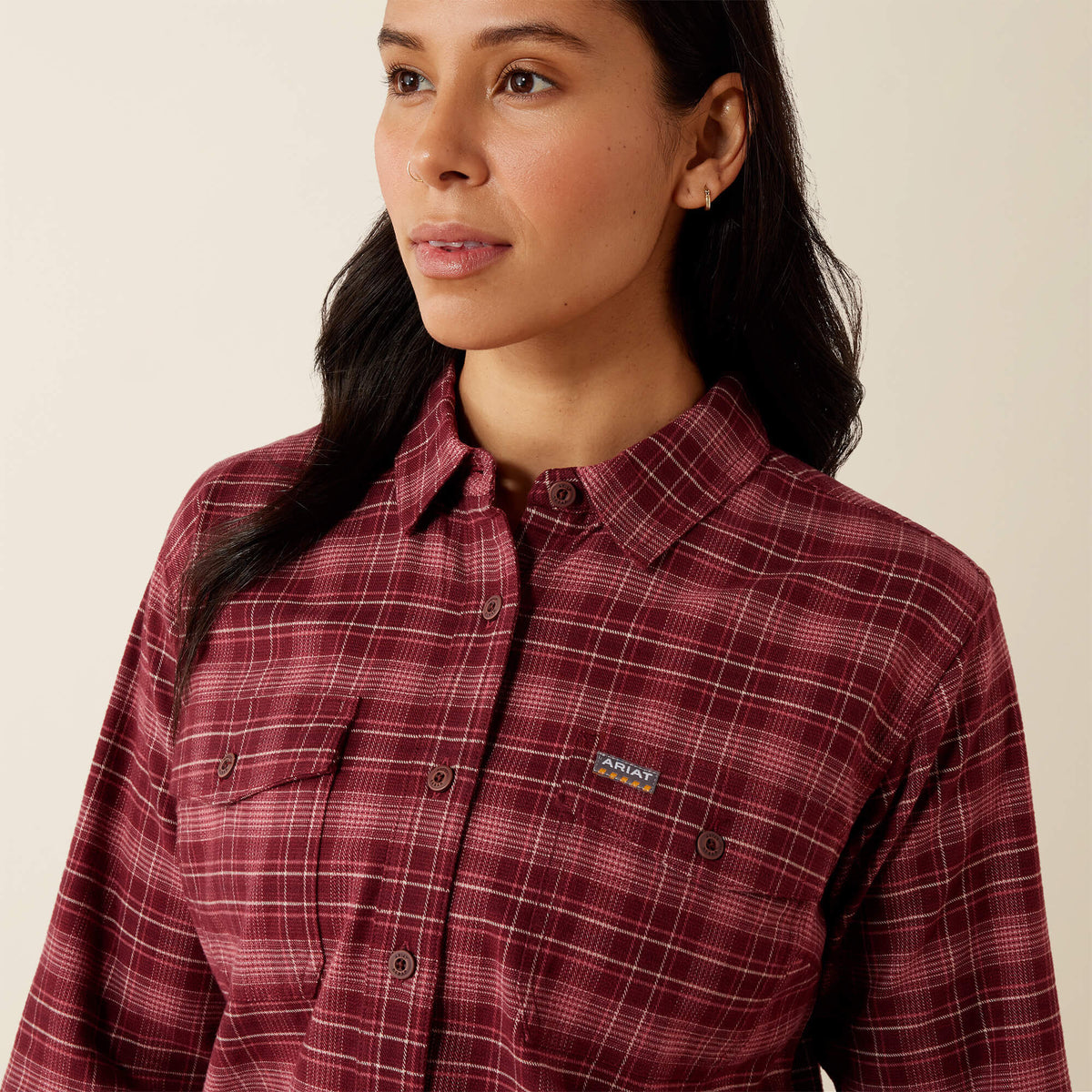 Ariat Women's Rebar Flannel DuraStretch Work Shirt
