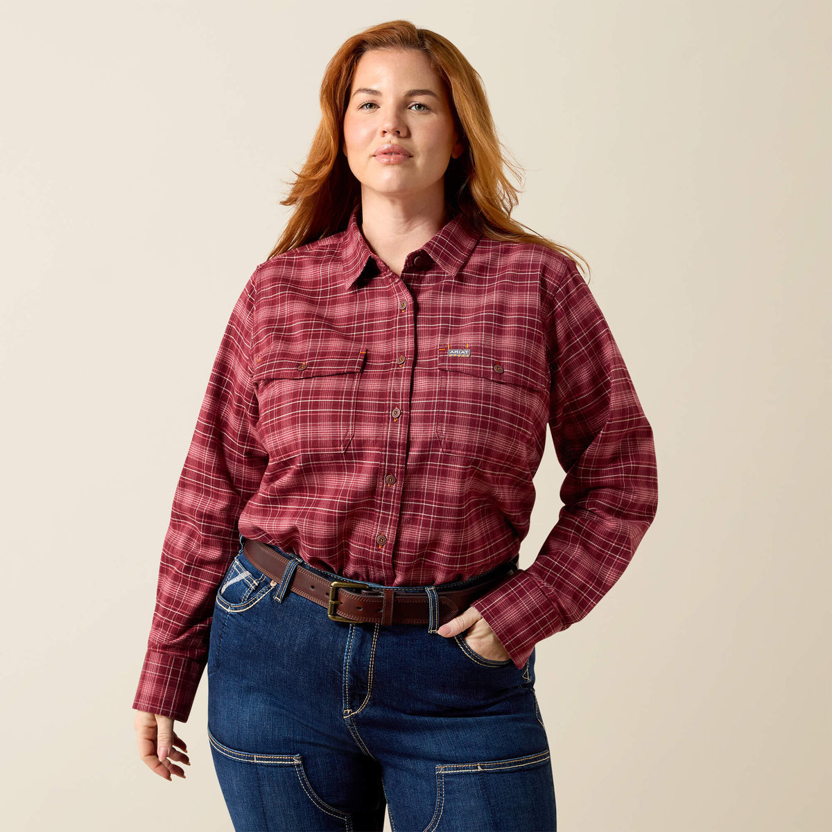 Ariat Women's Rebar Flannel DuraStretch Work Shirt