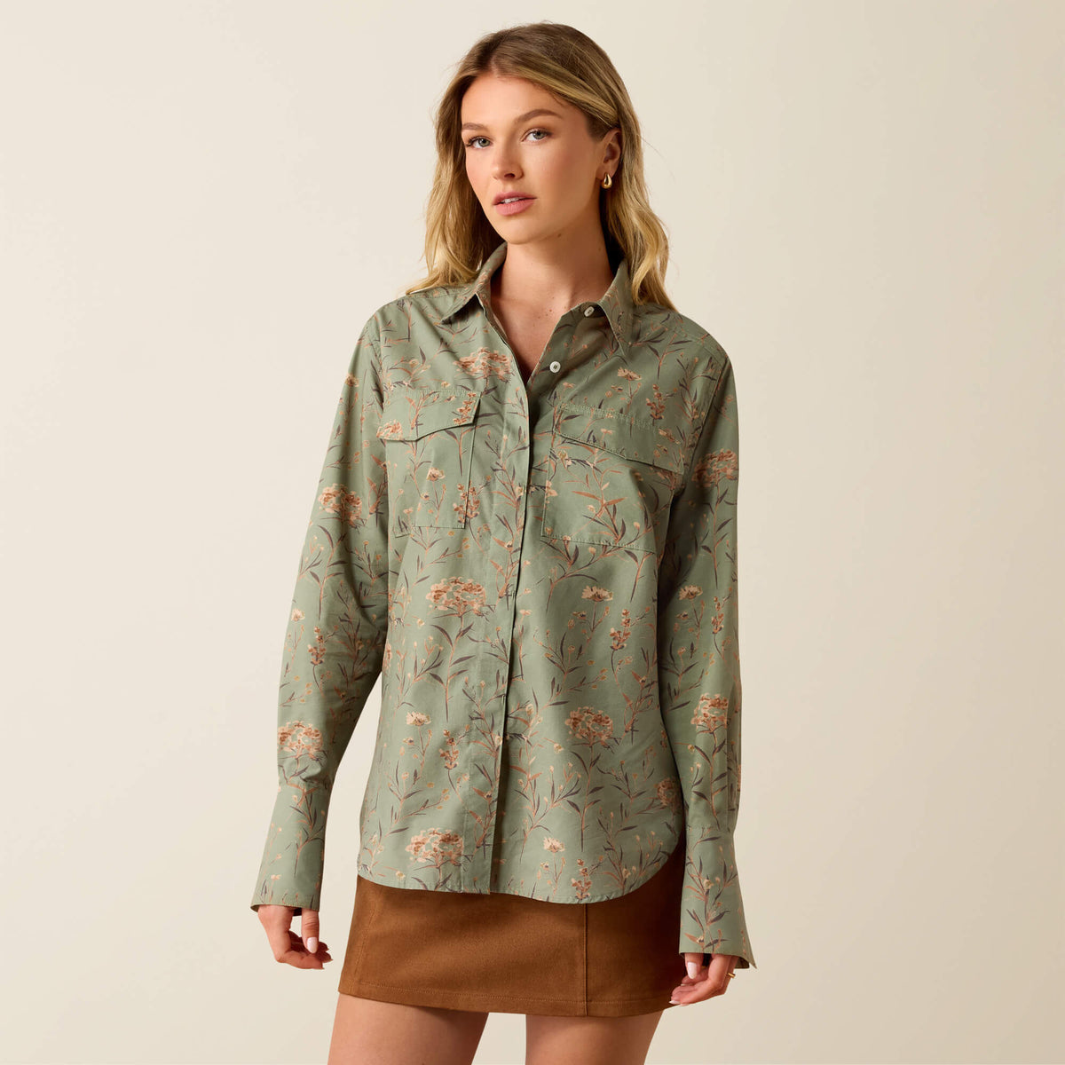 Ariat Women's Wolseley Shirt - Botanical Print