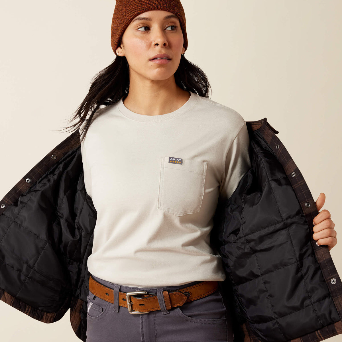 Ariat Women's Rebar Flannel Insulated Shirt Jacket