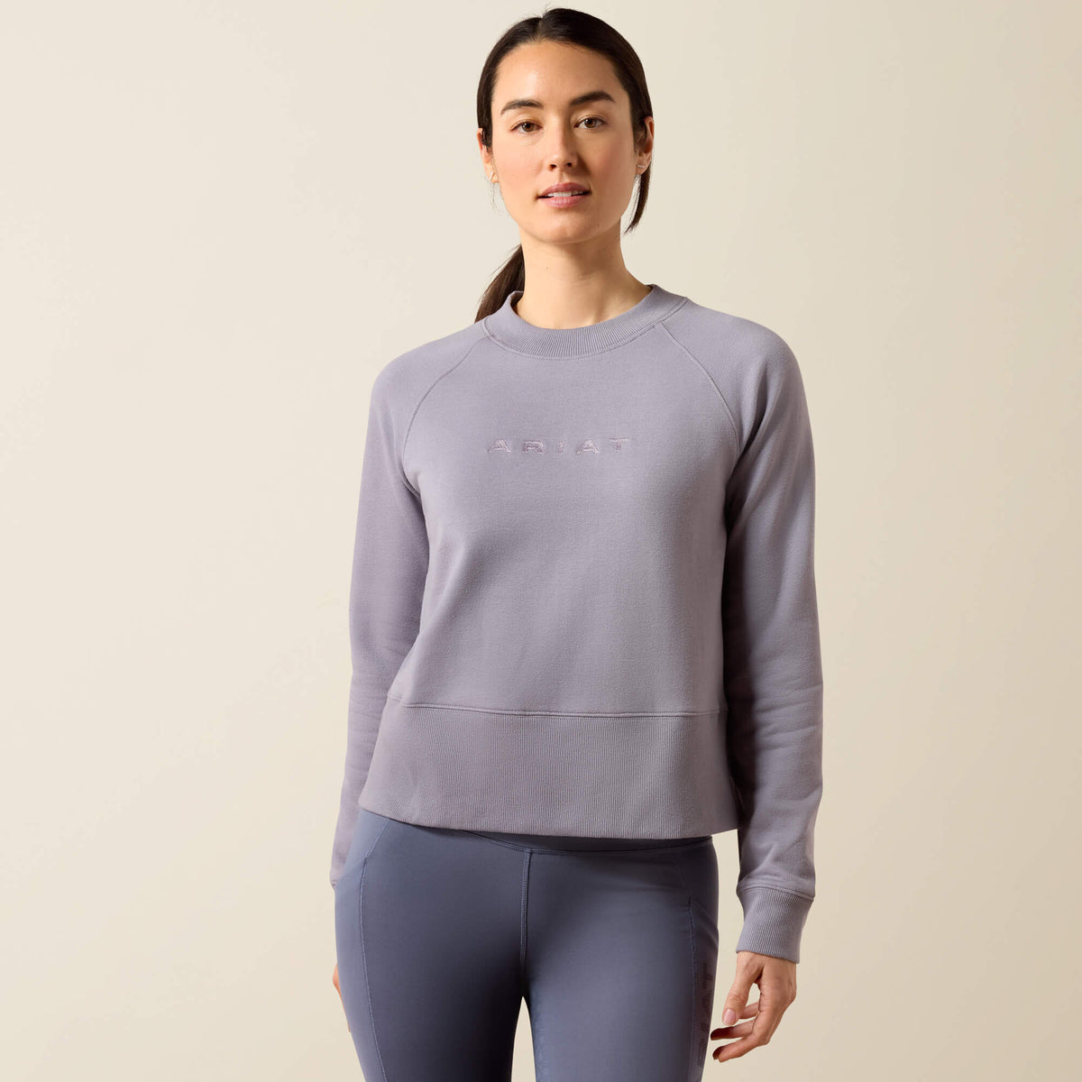 Ariat Women's Martine Sweatshirt - Quicksilver
