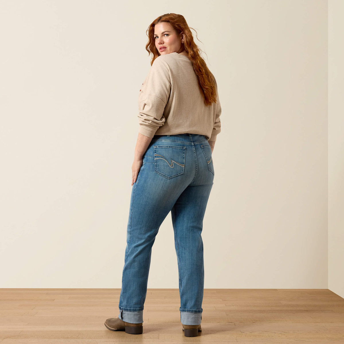 Ariat Women's Perfect Rise Reya Straight Leg Jeans