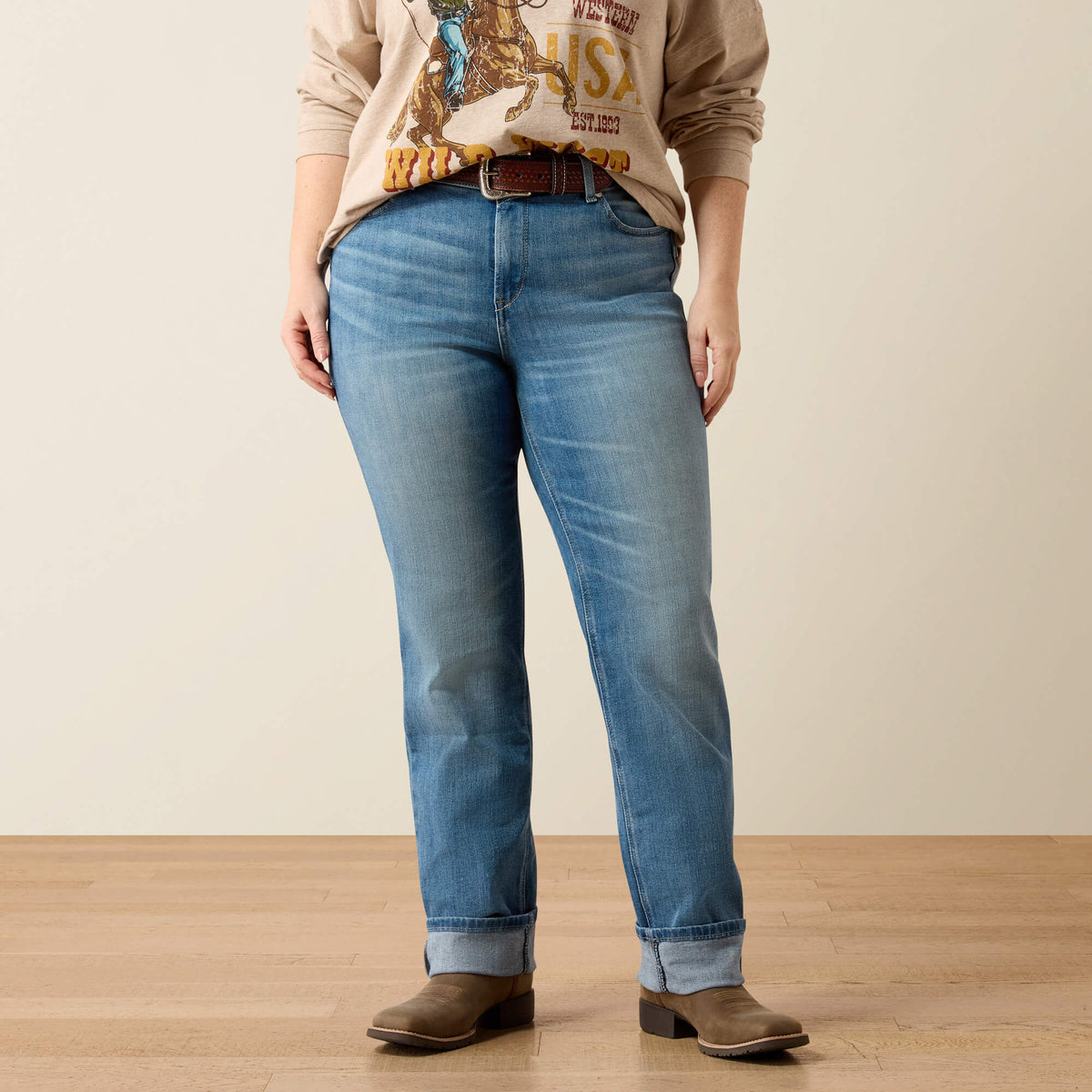 Ariat Women's Perfect Rise Reya Straight Leg Jeans