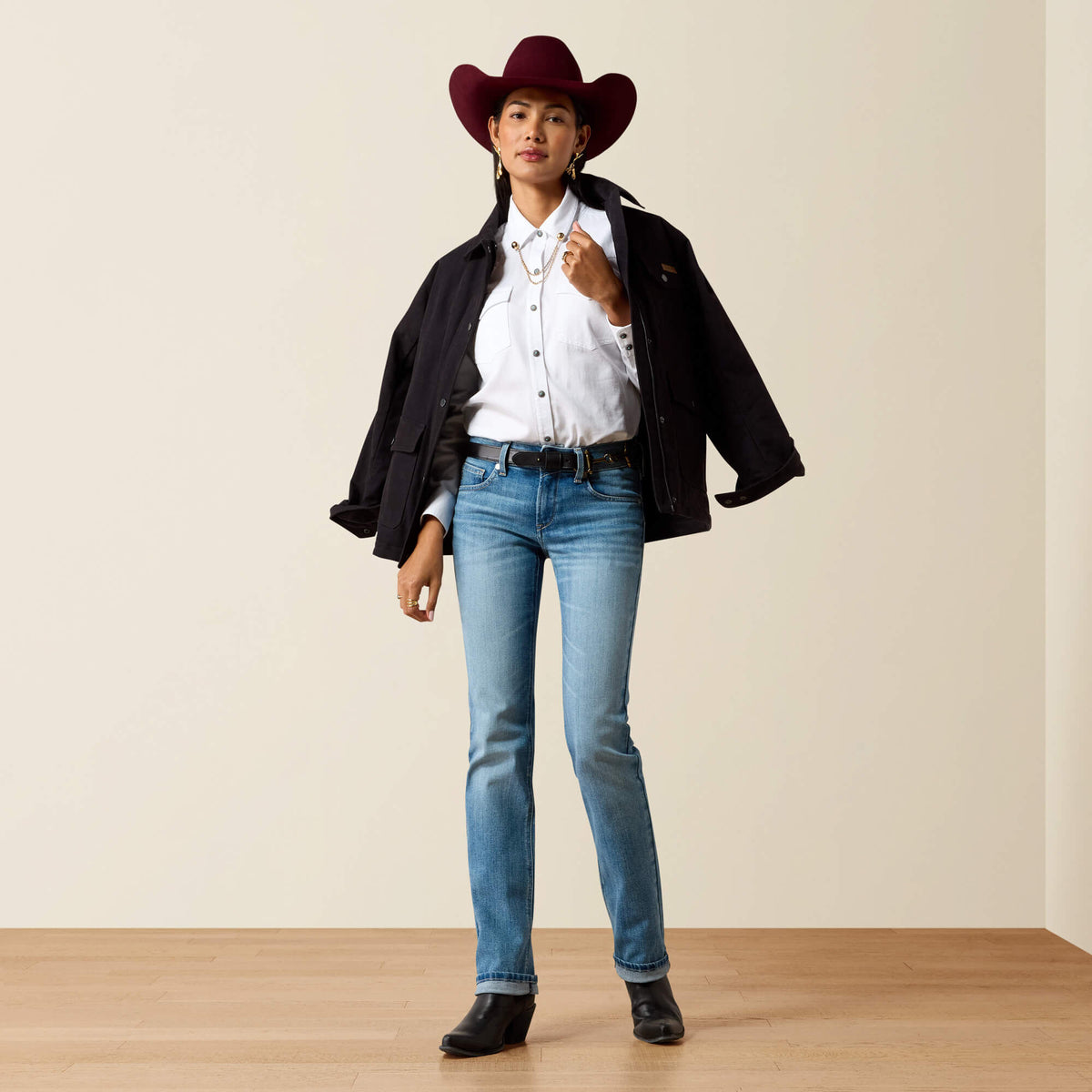 Ariat Women's Perfect Rise Reya Straight Leg Jeans