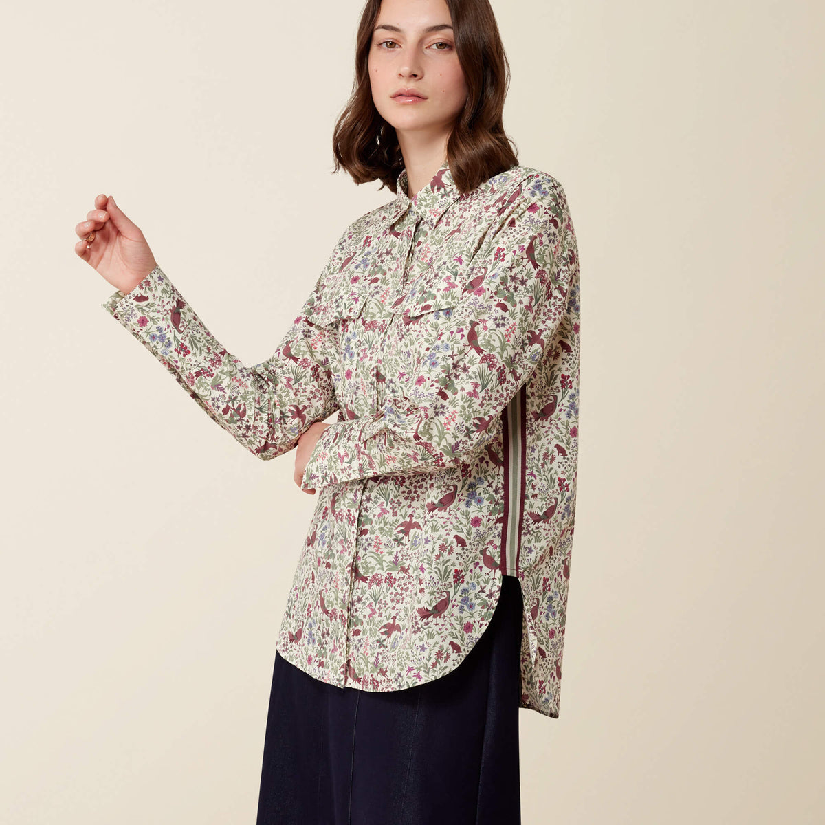 Ariat Women's Wolseley Shirt - Bird Print