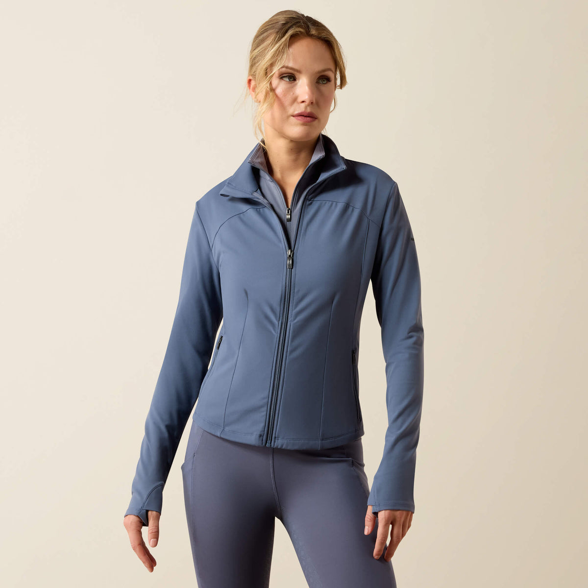 Ariat Women's SolVeil Full Zip - Grisaille