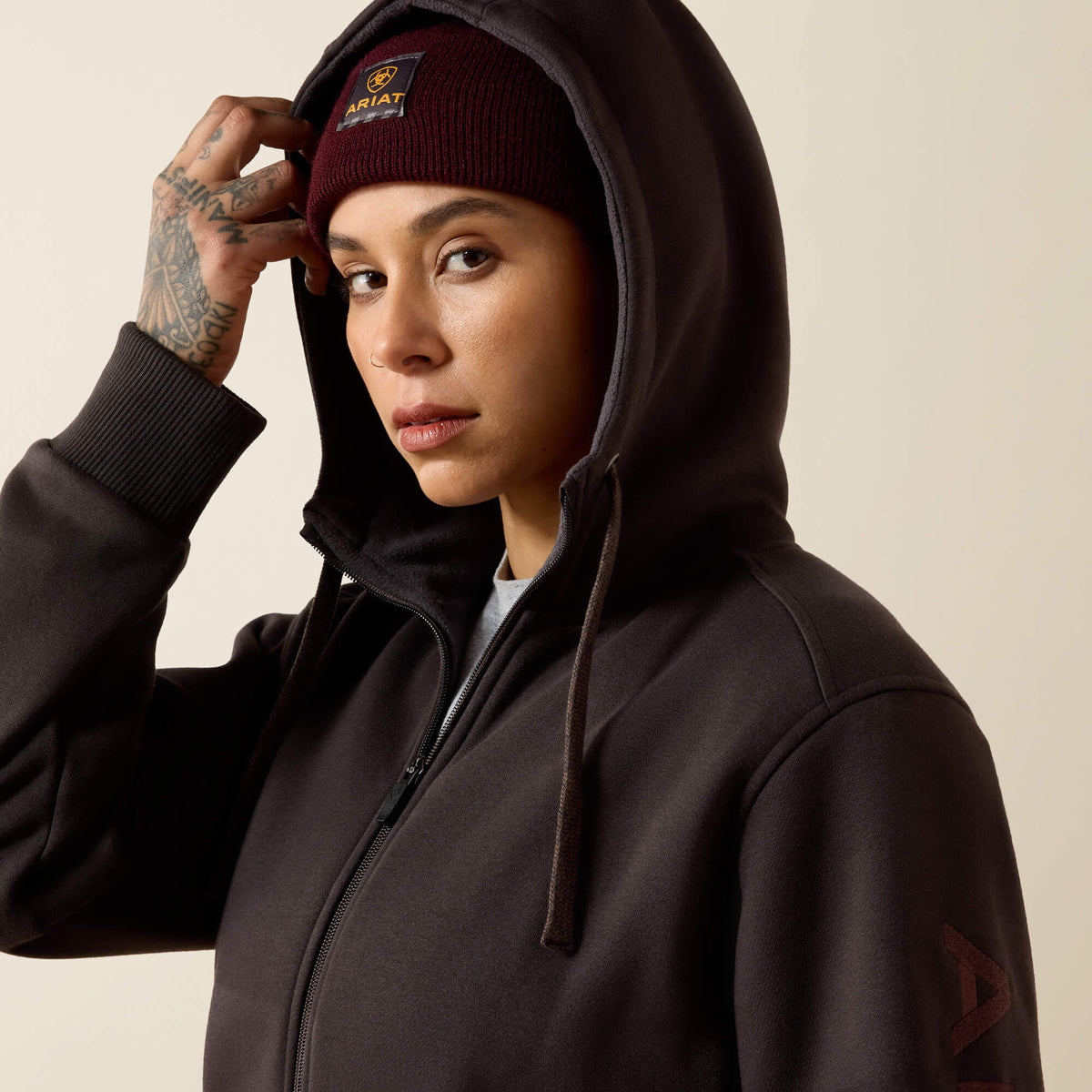 Ariat Women's Rebar All-Weather Full Zip Hoodie