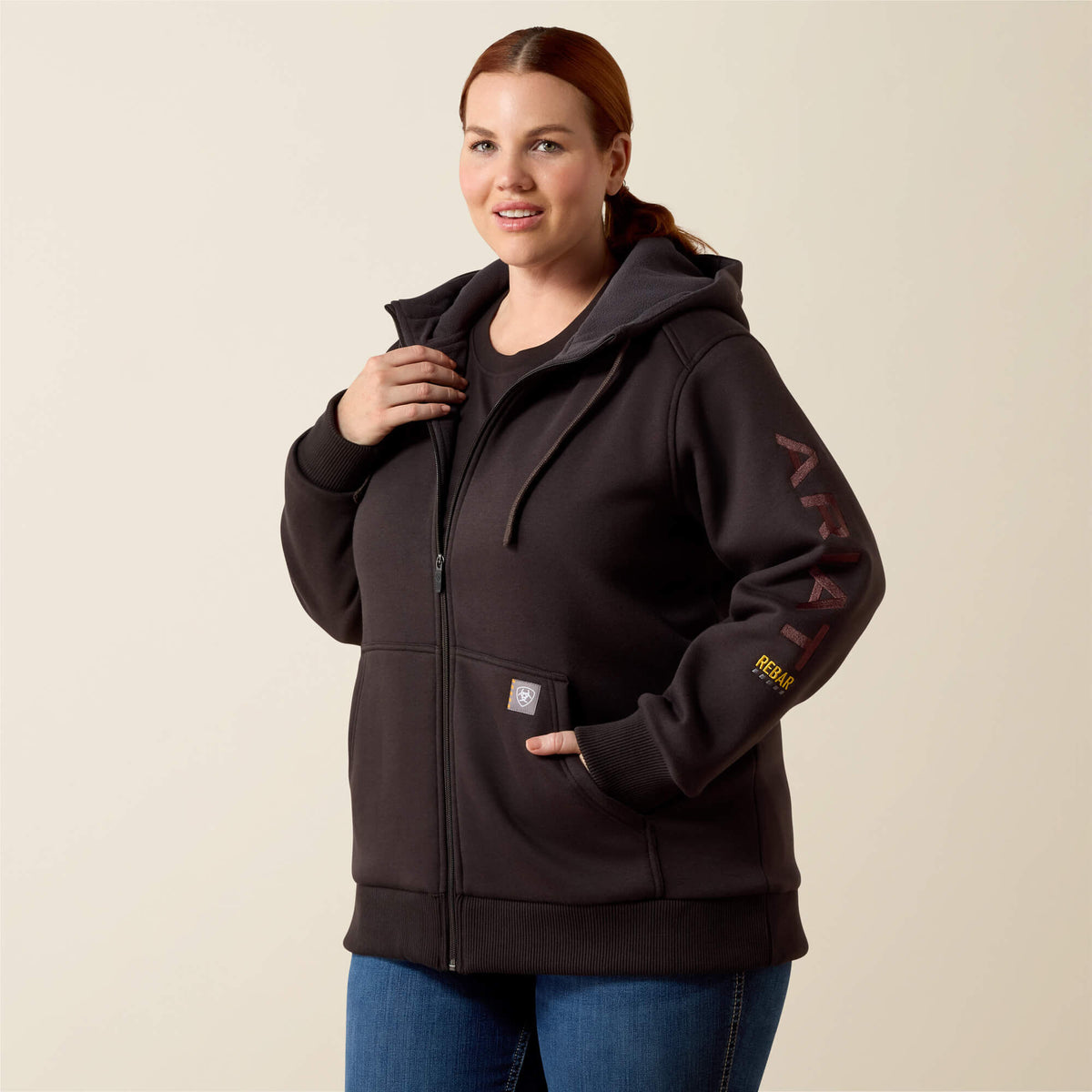 Ariat Women's Rebar All-Weather Full Zip Hoodie