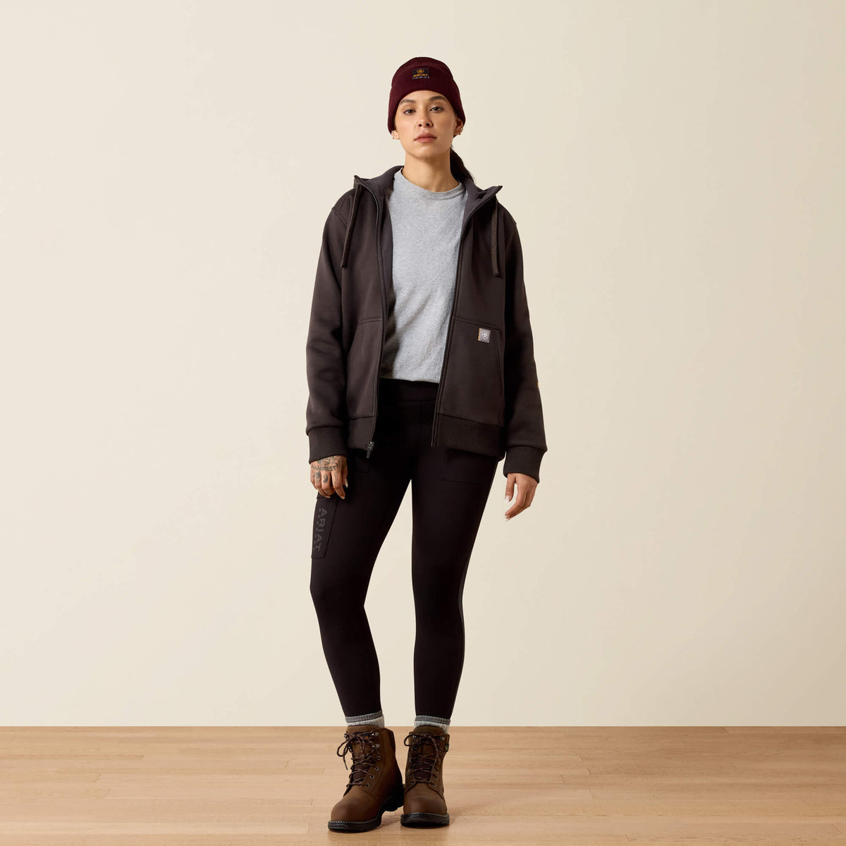 Ariat Women's Rebar All-Weather Full Zip Hoodie