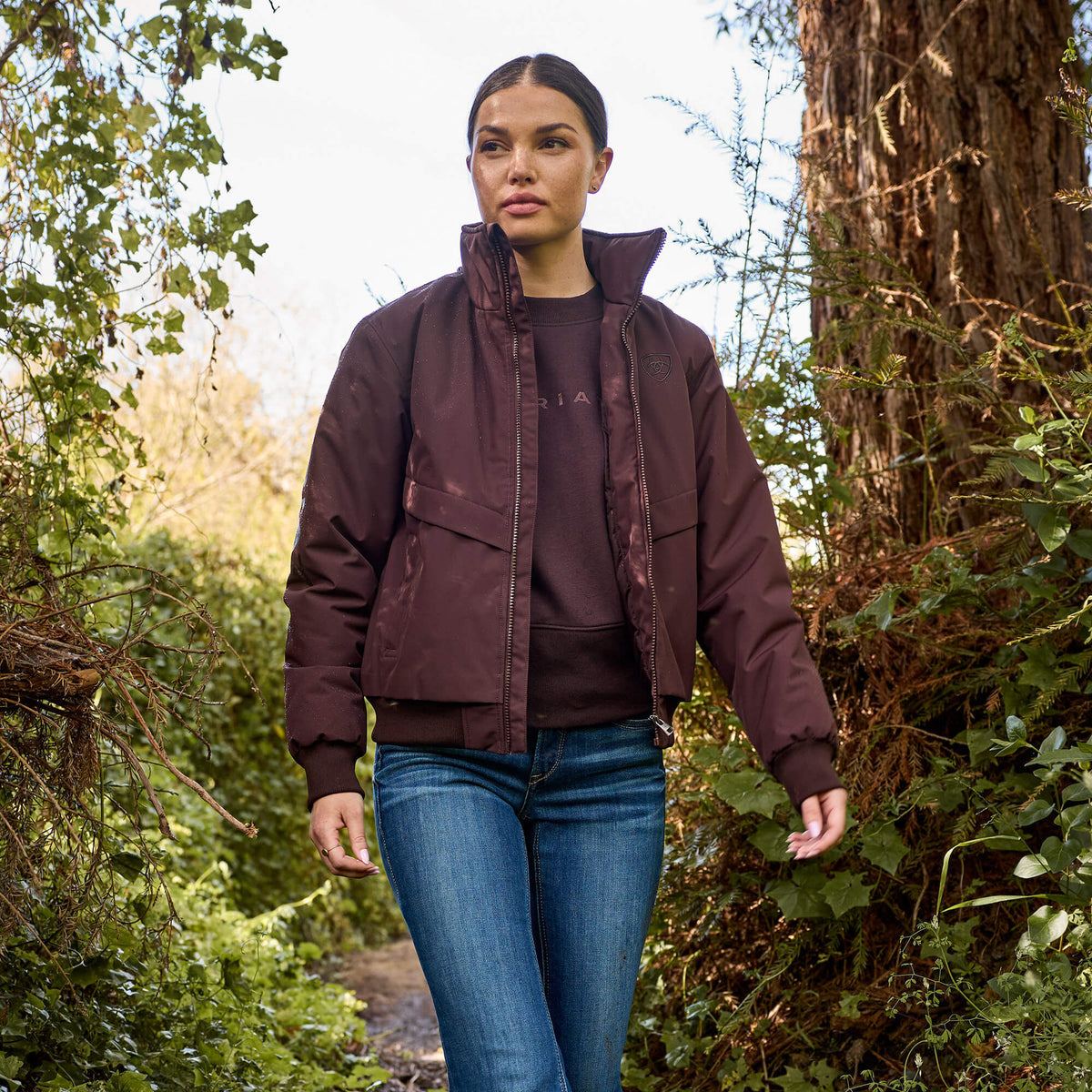 Ariat Women's Martine Sweatshirt - Chocolate Plum