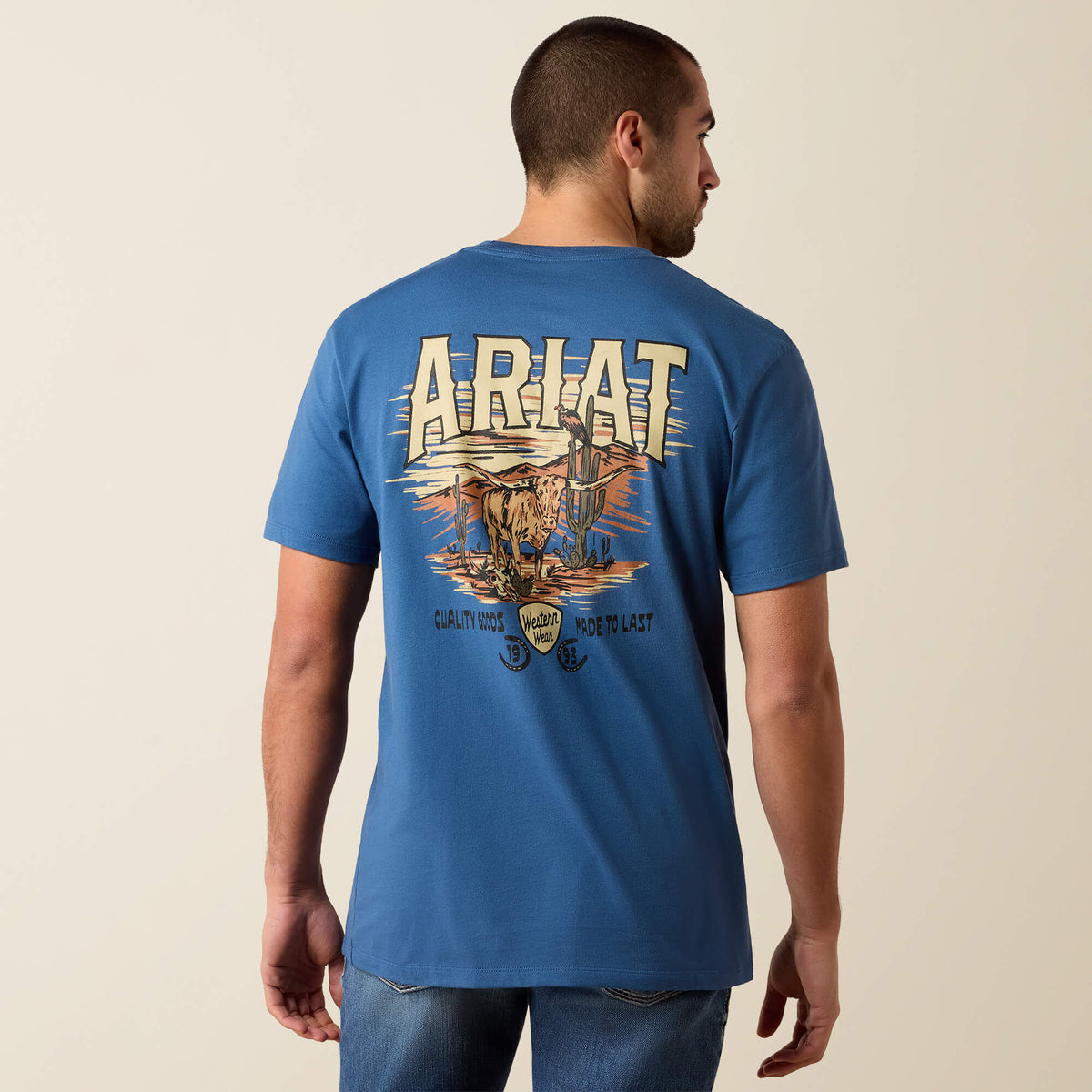 Ariat Men's Ariat Lone Longhorn T-Shirt