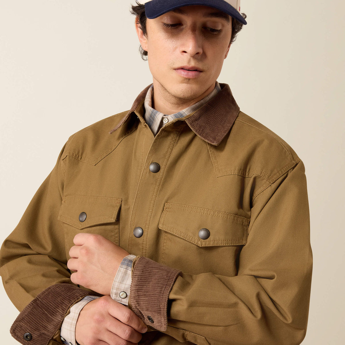 Ariat Men's Retro Canvas Shirt Jacket