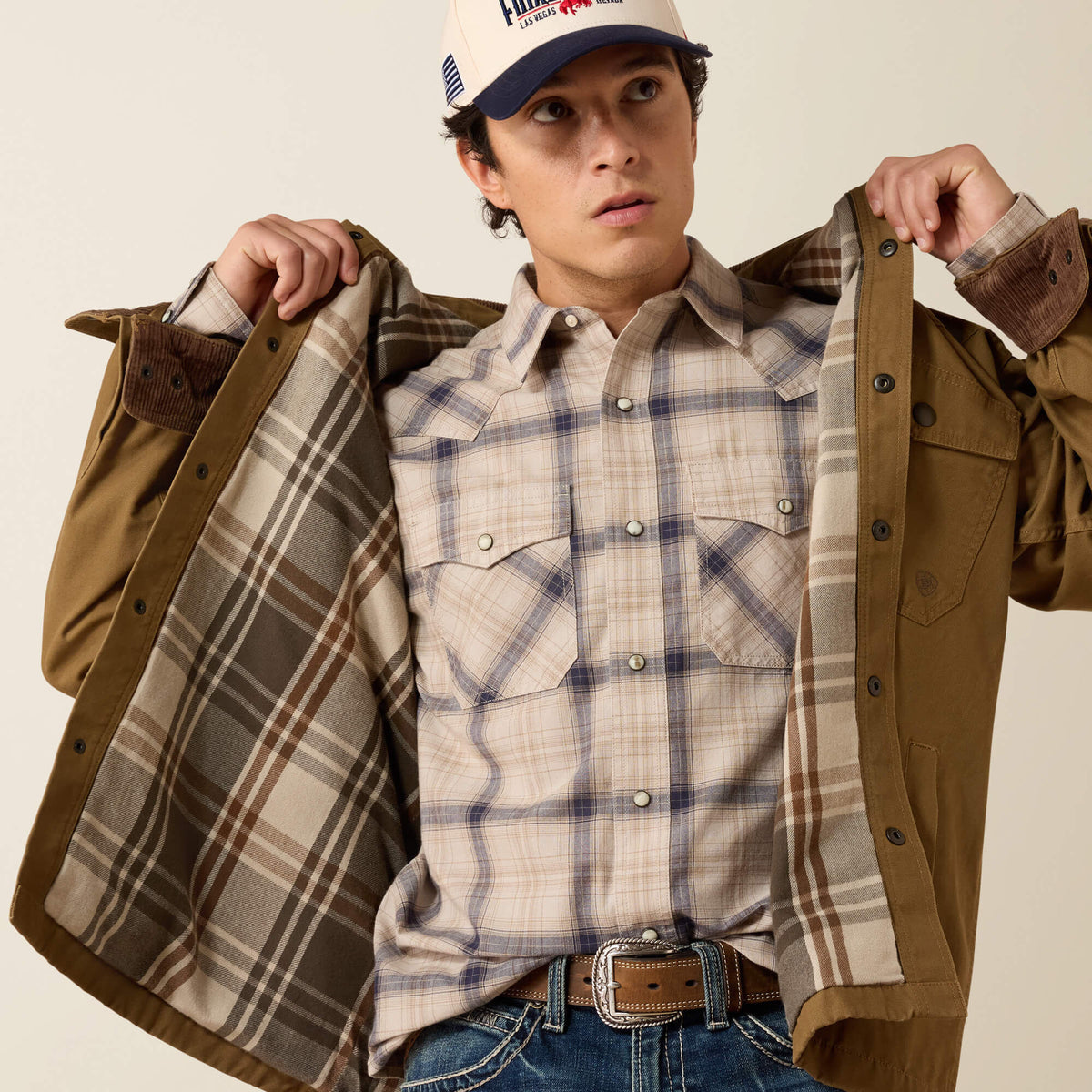 Ariat Men's Retro Canvas Shirt Jacket