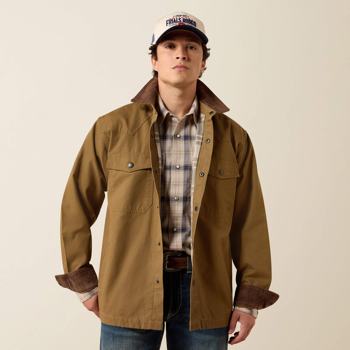 Ariat Men's Retro Canvas Shirt Jacket