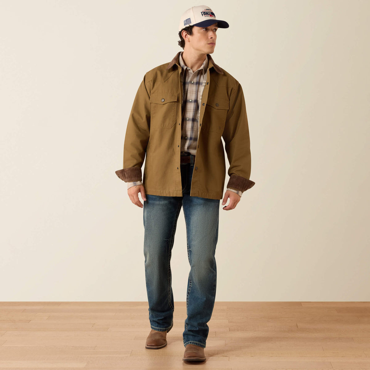 Ariat Men's Retro Canvas Shirt Jacket