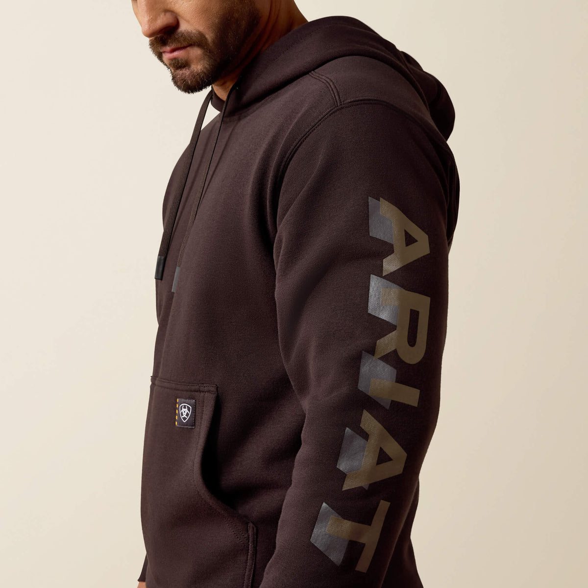 Ariat Men's Rebar Lightweight Logo Hoodie