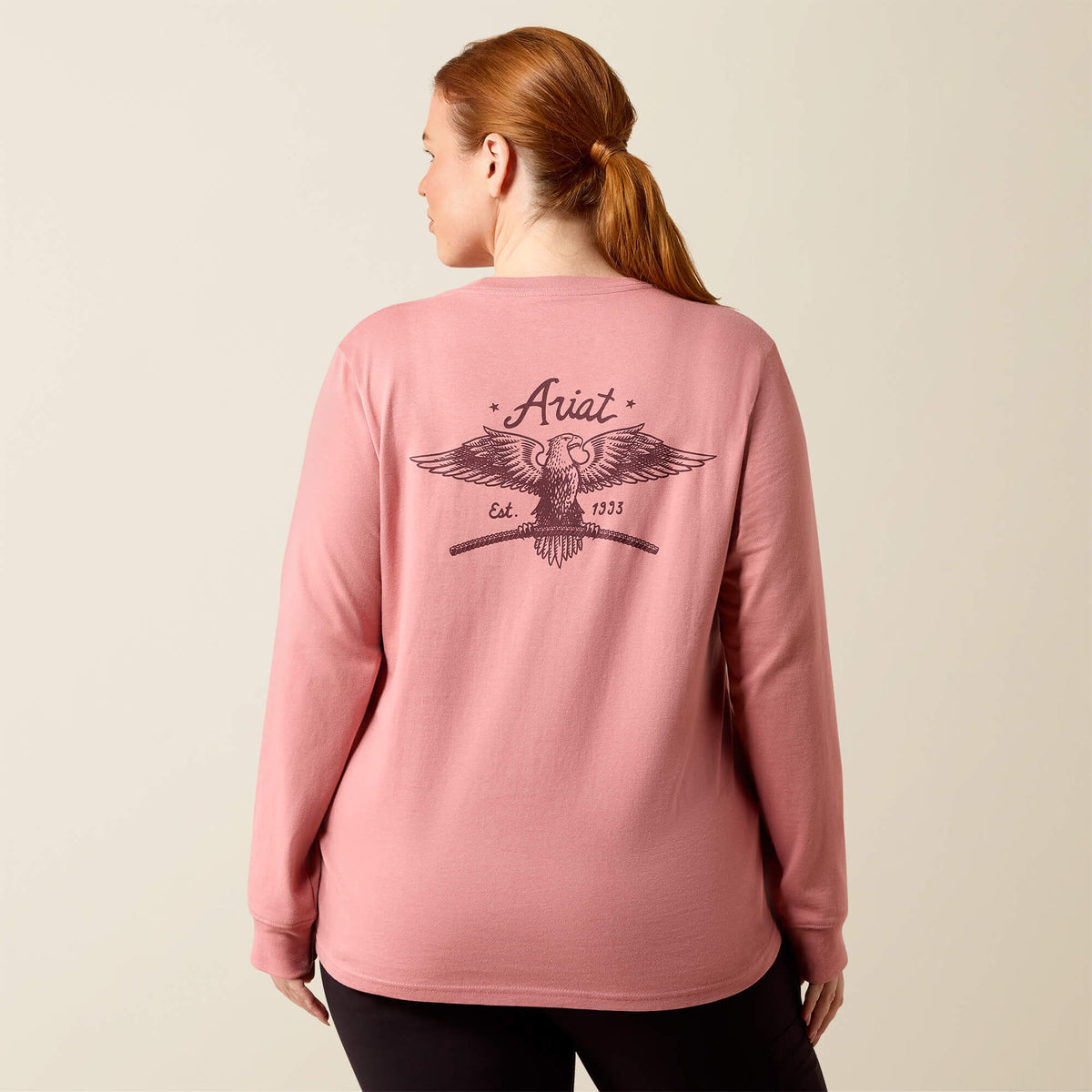 Ariat Women's Rebar Cotton Strong Flying Eagle Long Sleeve T-Shirt