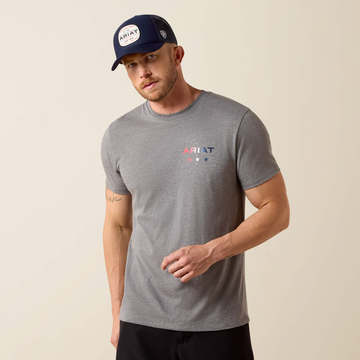 Ariat Men's Ariat USA Pat Badge T-Shirt