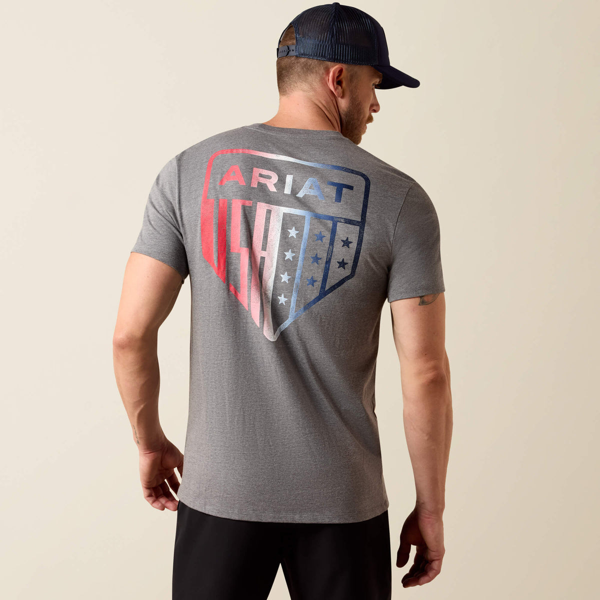 Ariat Men's Ariat USA Pat Badge T-Shirt