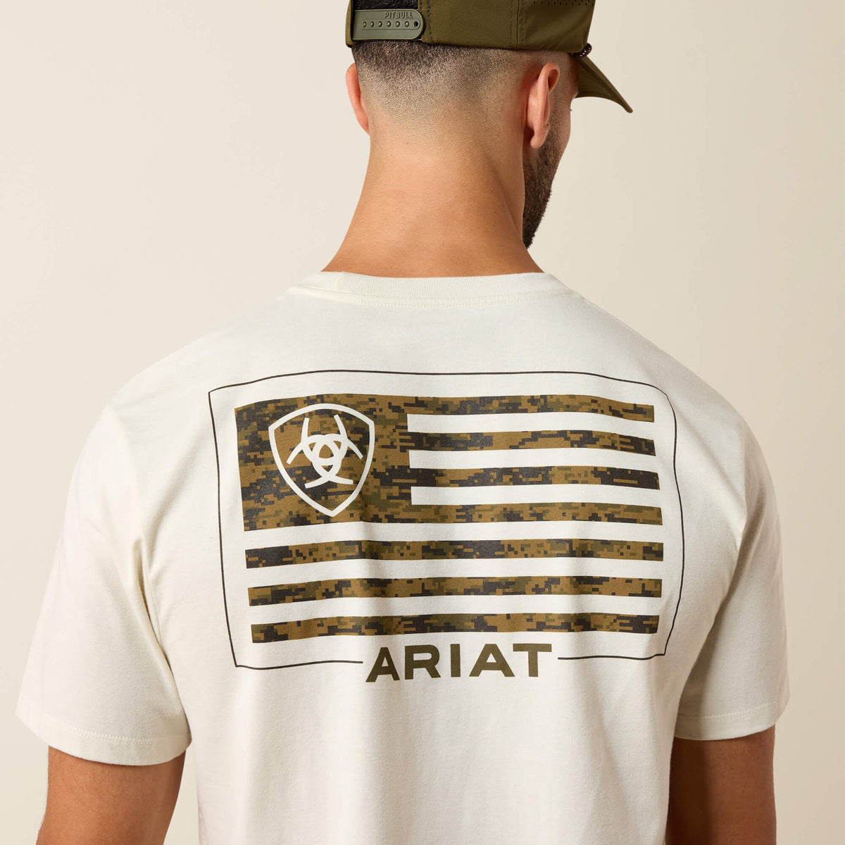 Ariat Men's Ariat Buckle Flag Patriot T-Shirt