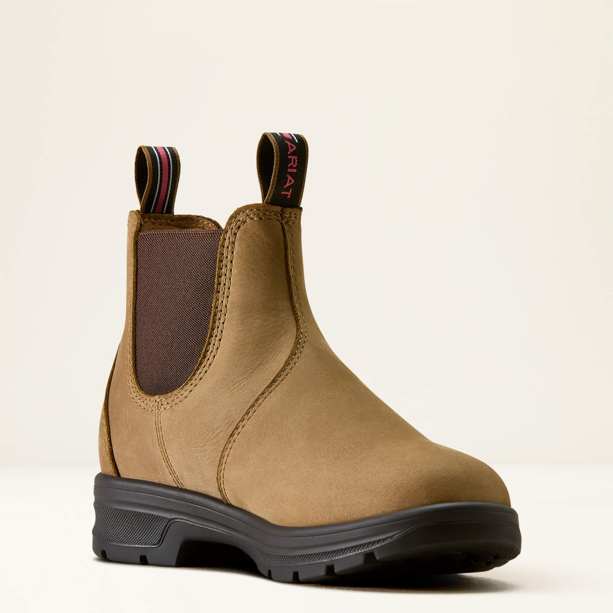 Ariat Women's Cooper Distressed Leather Chelsea Boots - Natural Taupe