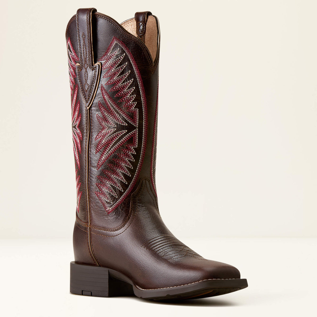Ariat Women's Round Up Ruidoso Wide Square Toe Western Boot