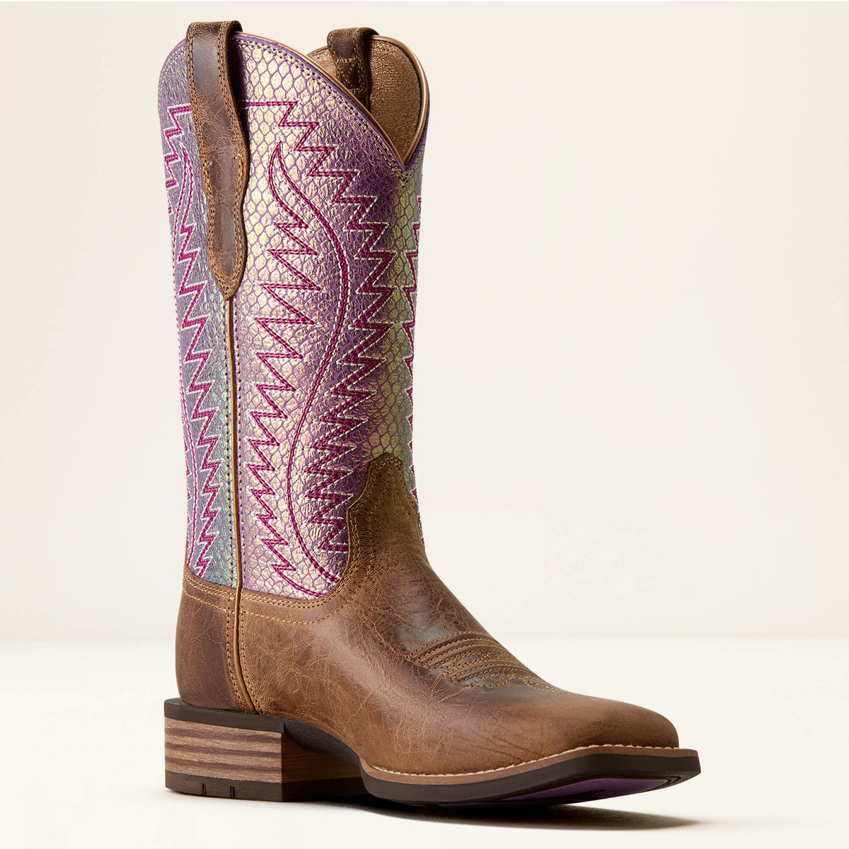 Ariat Women's Monte Vista Wide Square Toe Western Boot