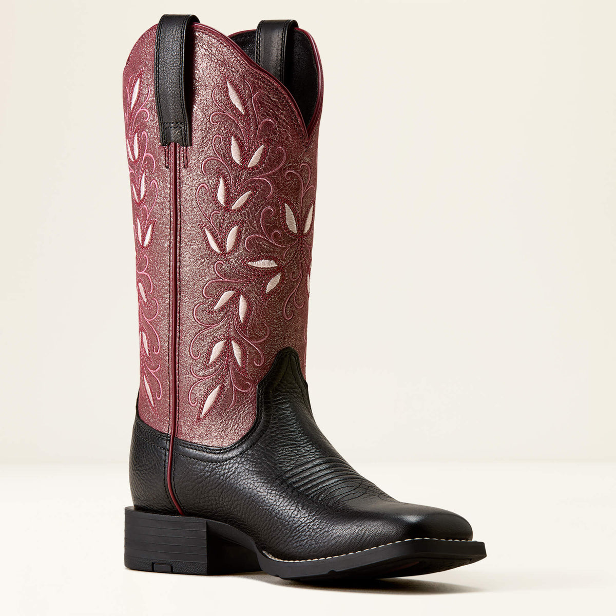 Ariat Women's Round Up Holly Wide Square Toe Western Boot