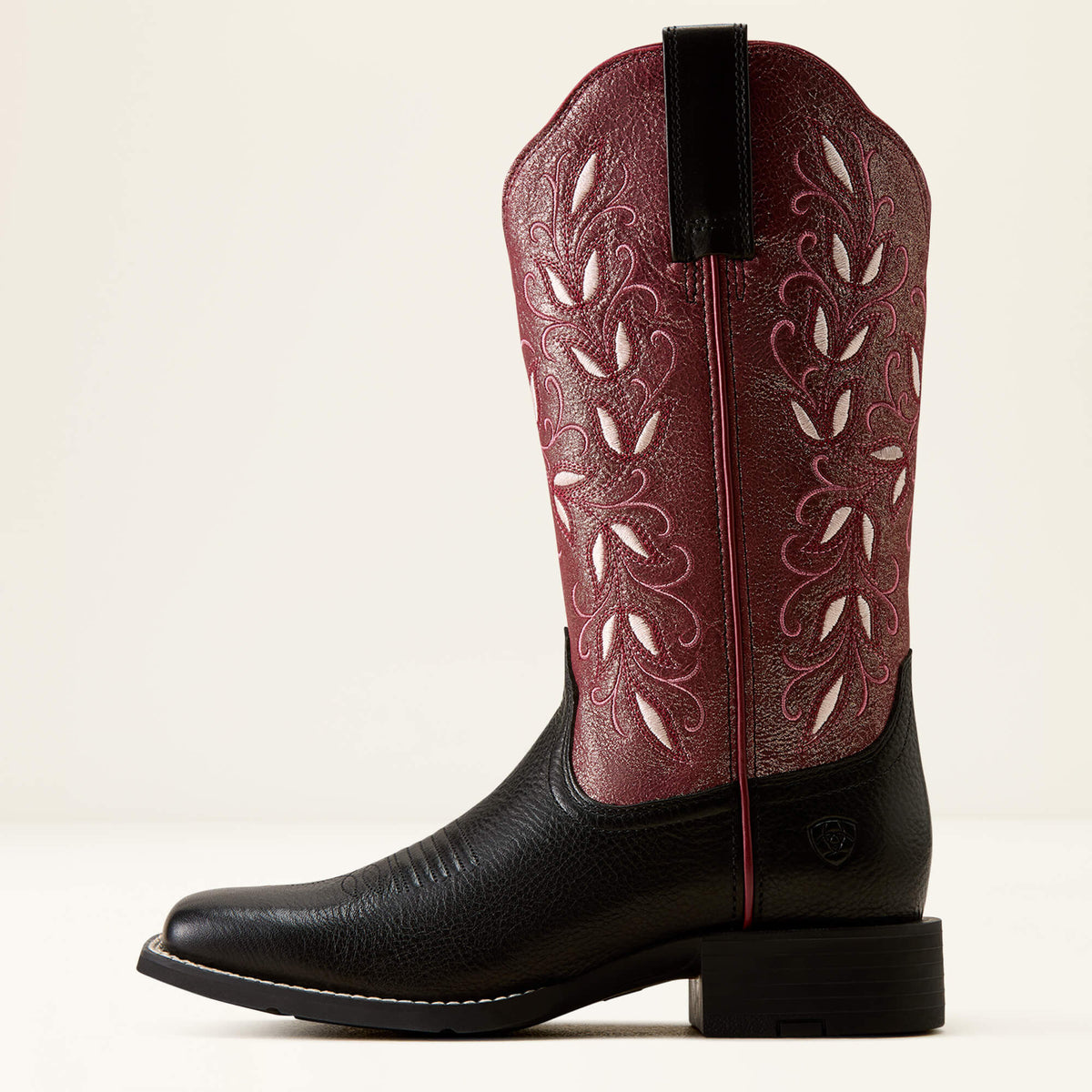 Ariat Women's Round Up Holly Wide Square Toe Western Boot