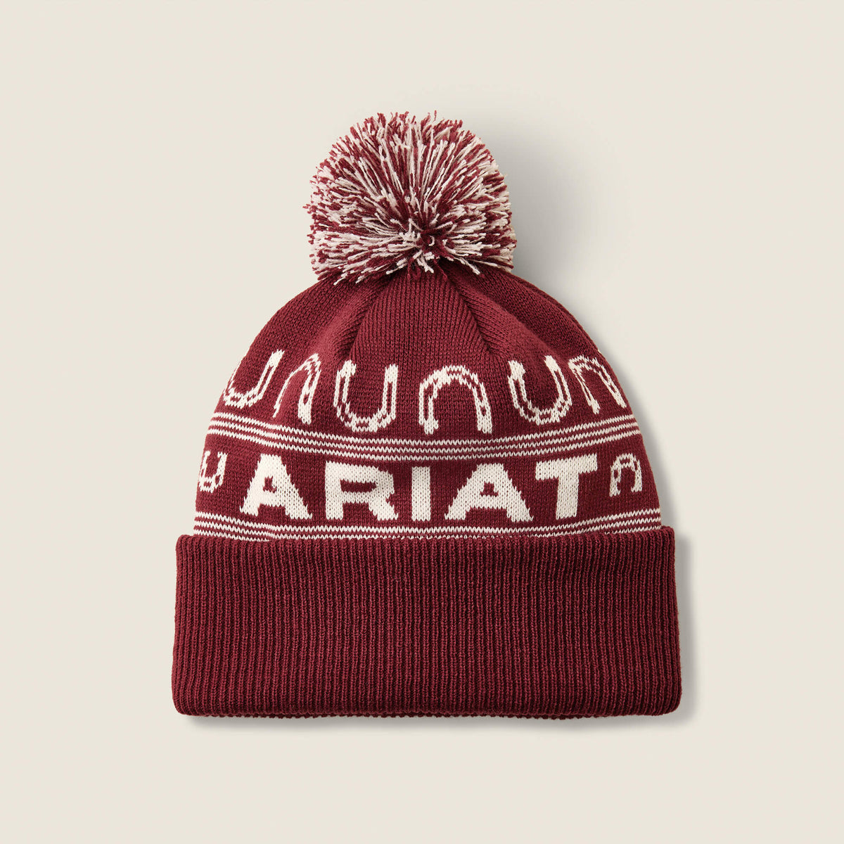 Ariat Women's Apres Ski Beanie - Burgundy