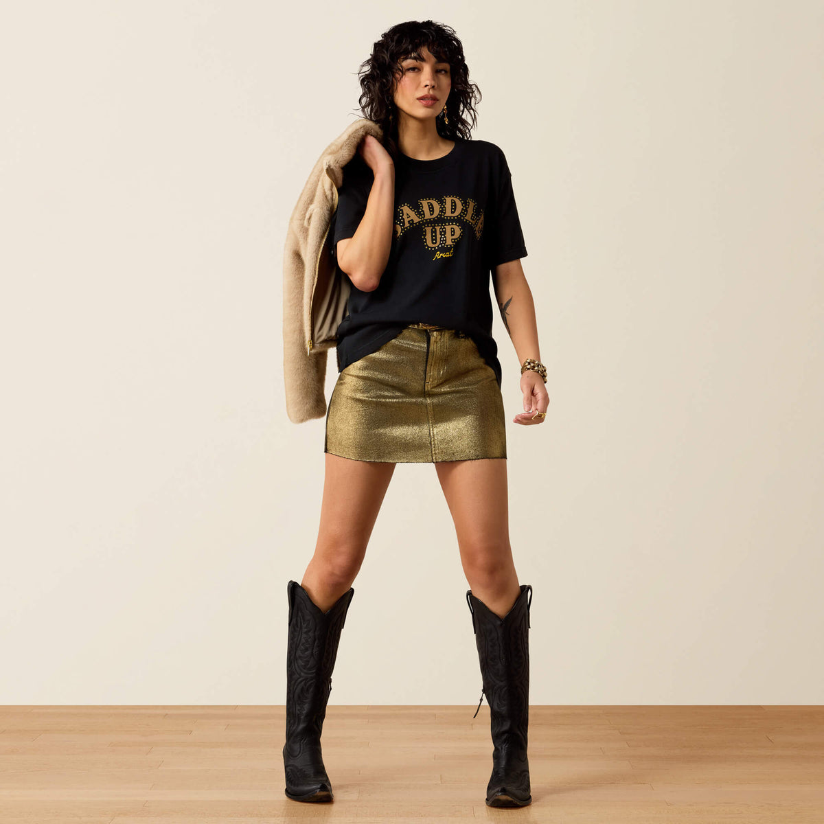 Ariat Women's Ariat Saddle Up Boyfriend T-Shirt