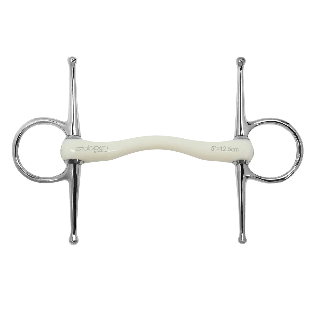 Stuebben 1305 Fine Line Flex Full-Cheek Snaffle Bit