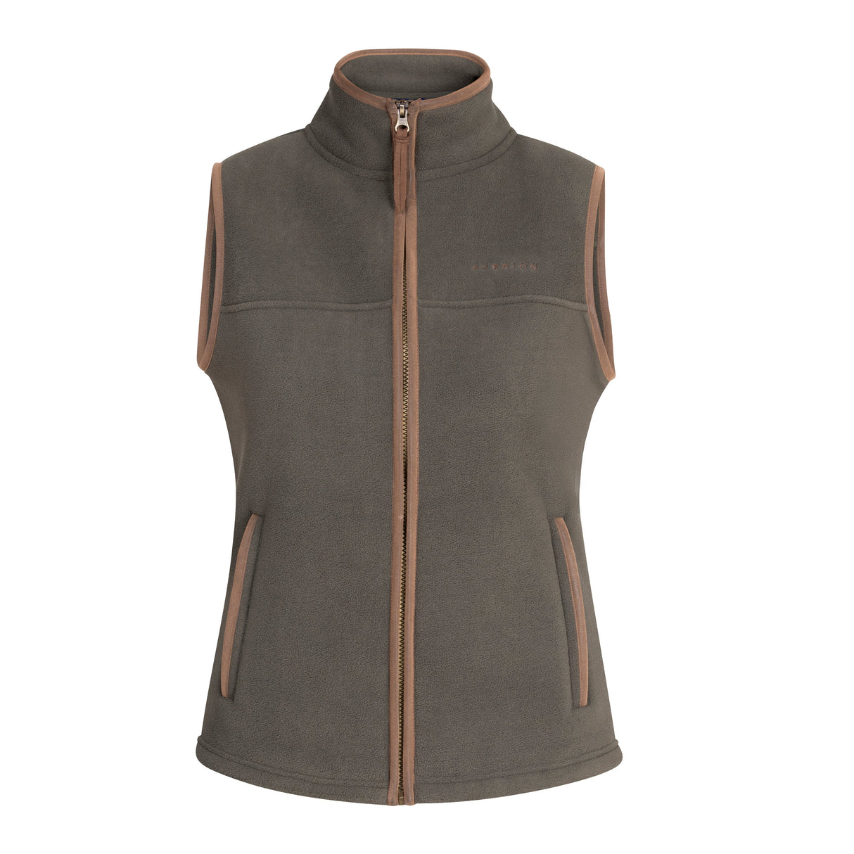 Shires Aubrion Core Men's Fleece Gilet #colour_green