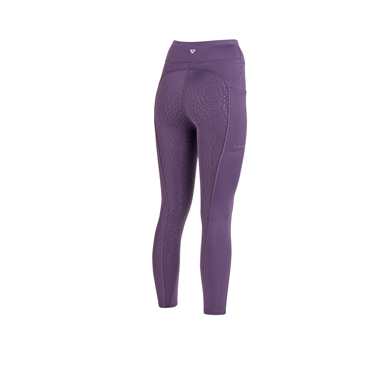Shires Aubrion Ladies Shield Winter Riding Tights #colour_purple