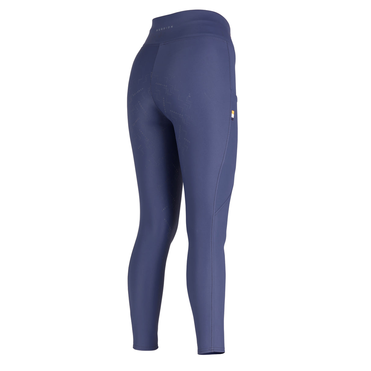 Shires Aubrion Optima Sports Riding Tights #colour_navy