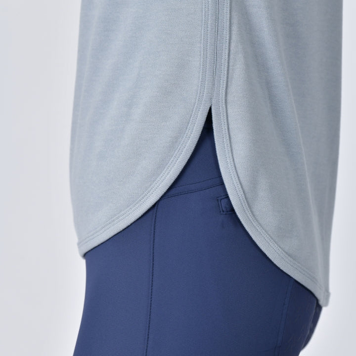 Weatherbeeta Ladies London Layer Long Sleeve Top #colour_bluestone-marle