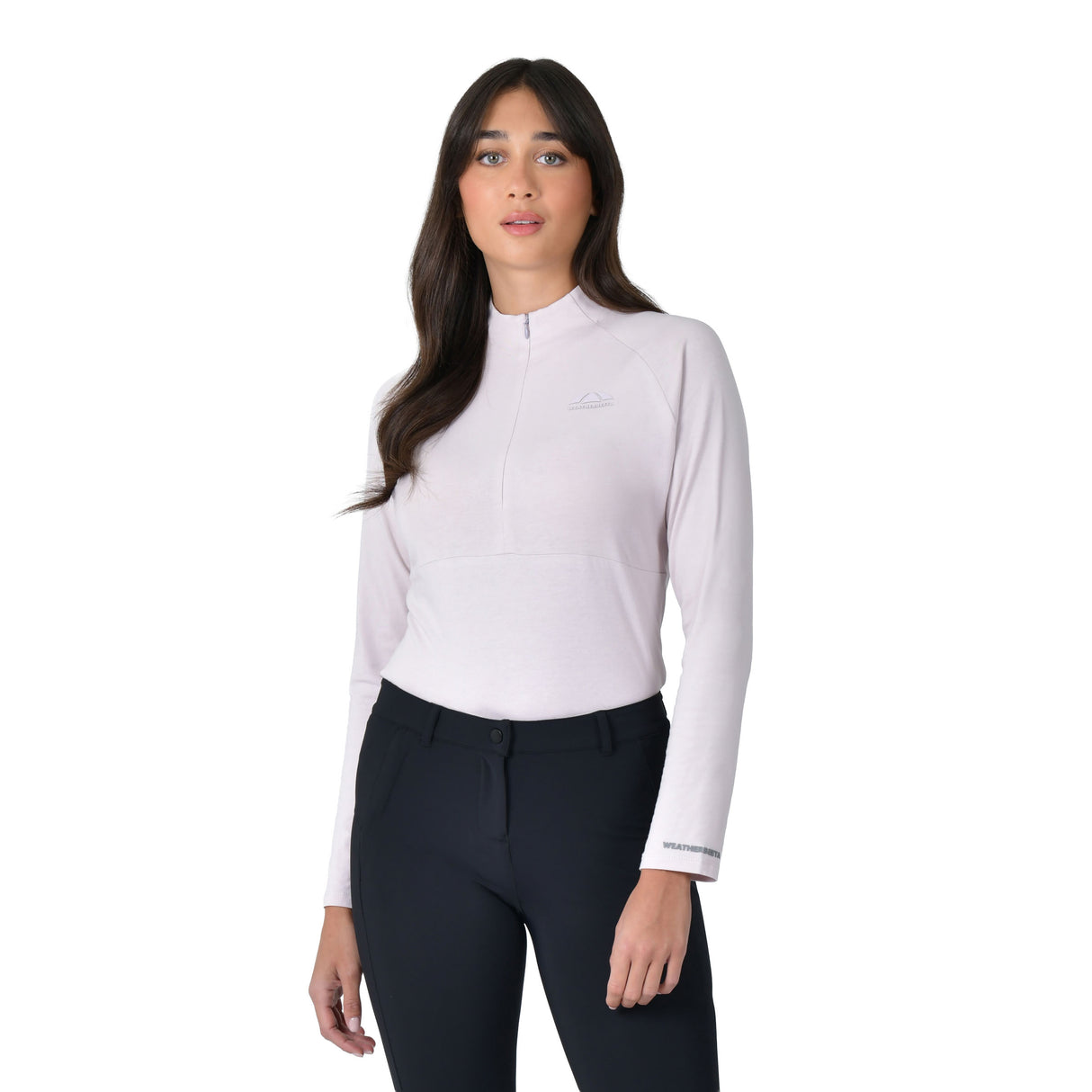 Weatherbeeta Ladies Bamboo Long Sleeve Performance Base Layer #colour_lavender-mist