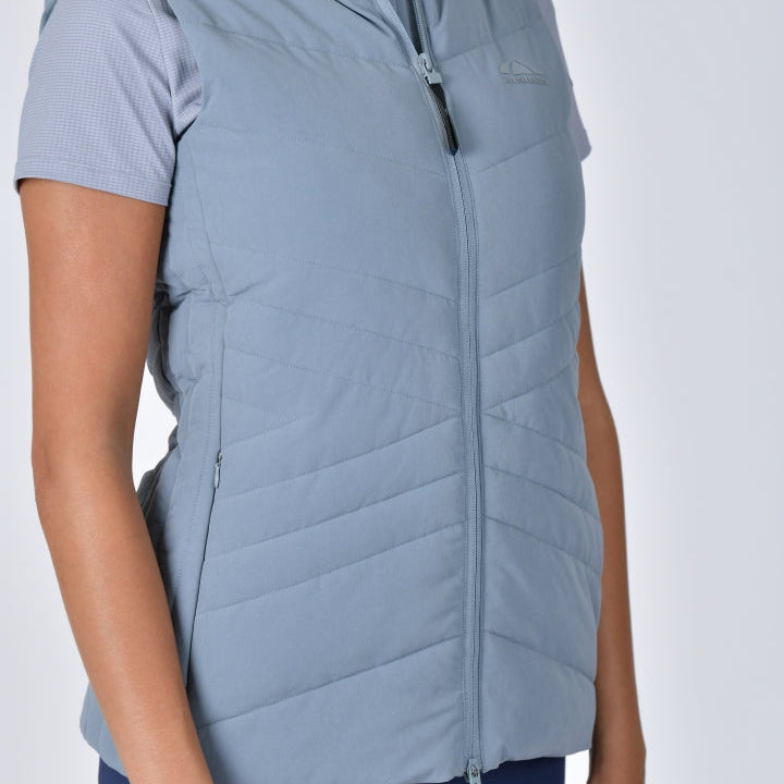 Weatherbeeta Ladies Insulated Vest #colour_bluestone