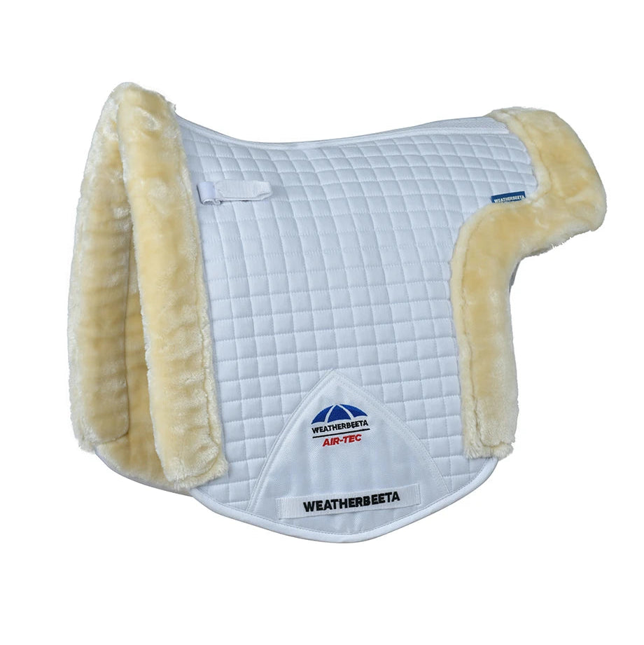Weatherbeeta Prime Air-Tec Comfy Fleece All Purpose Numnah #colour_white
