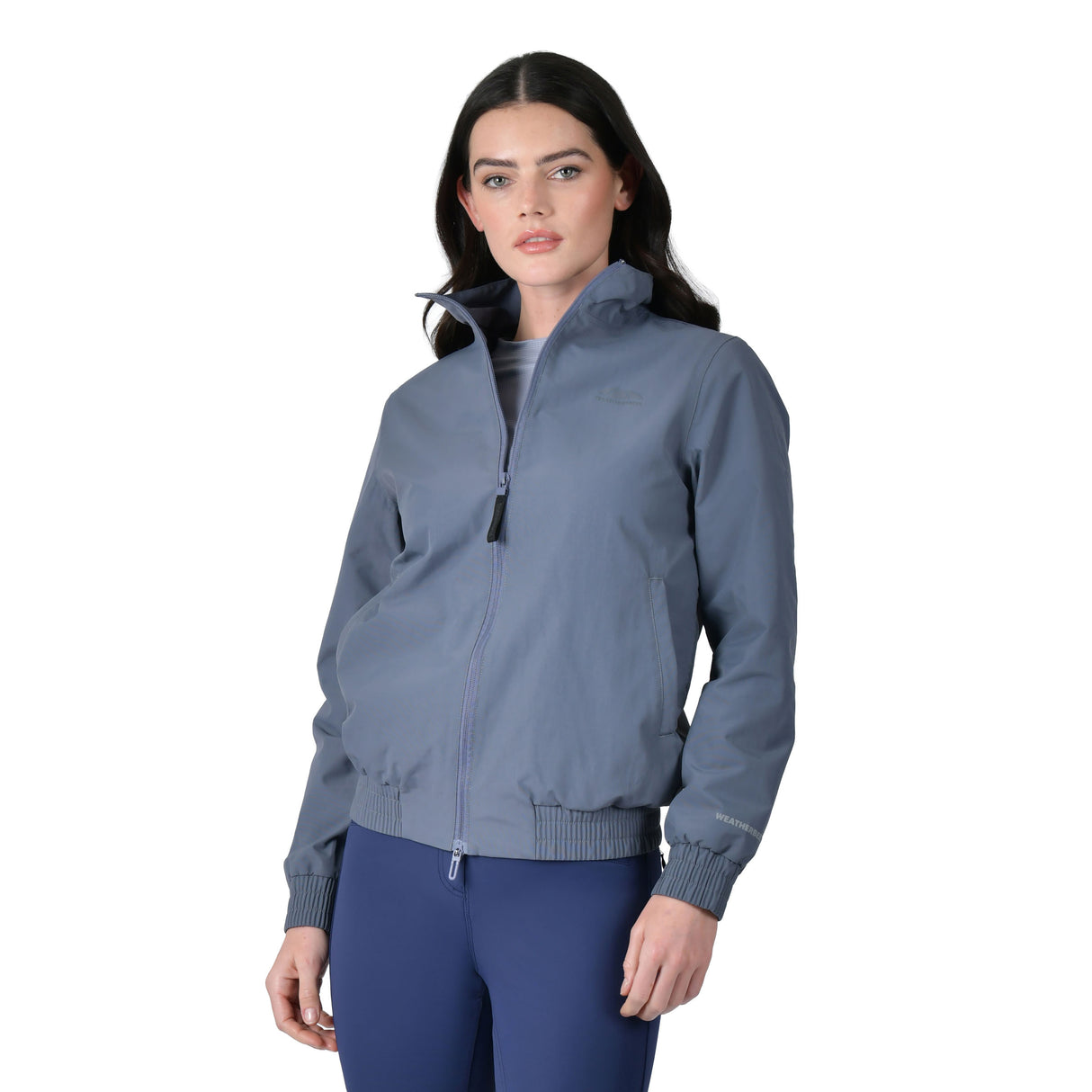 Weatherbeeta Ladies Waterproof Team Jacket #colour_slate-blue
