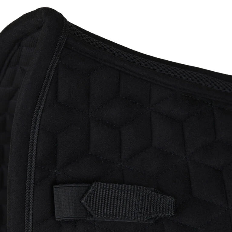 Weatherbeeta Suede Elite Air-Tec All Purpose Saddle Pad #colour_black