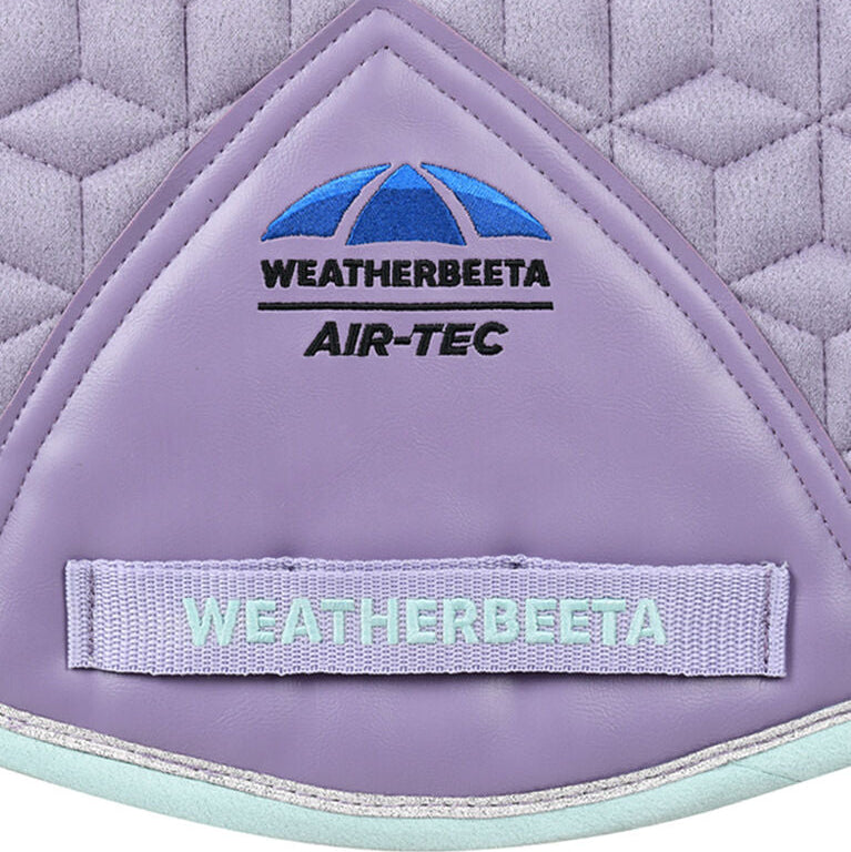 Weatherbeeta Suede Elite Air-Tec All Purpose Saddle Pad #colour_soft-lilac
