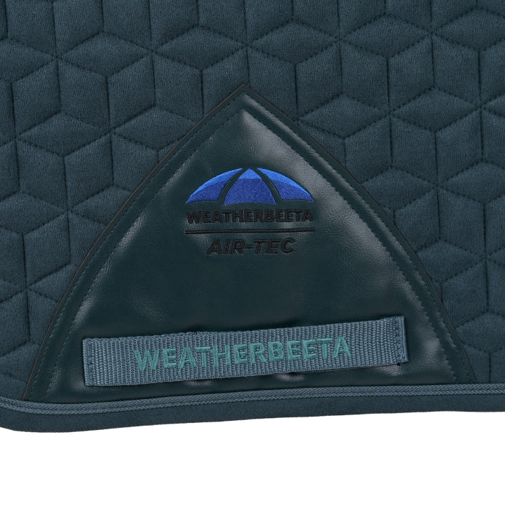 Weatherbeeta Suede Elite Air-Tec Dressage Saddle Pad #colour_forest-green