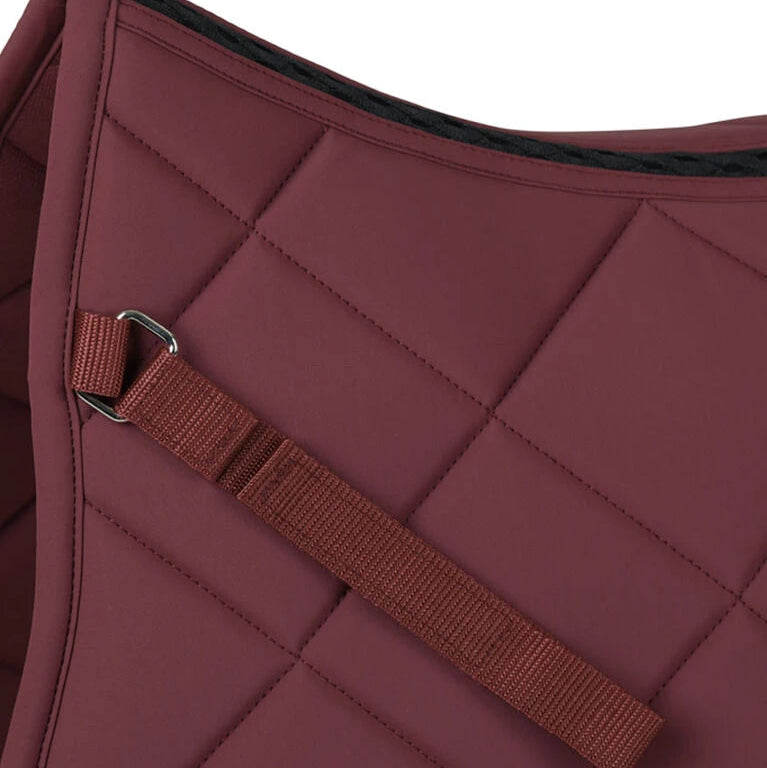 Weatherbeeta Softshell Pro 3D Air-Tec All Purpose Saddle Pad #colour_burgundy