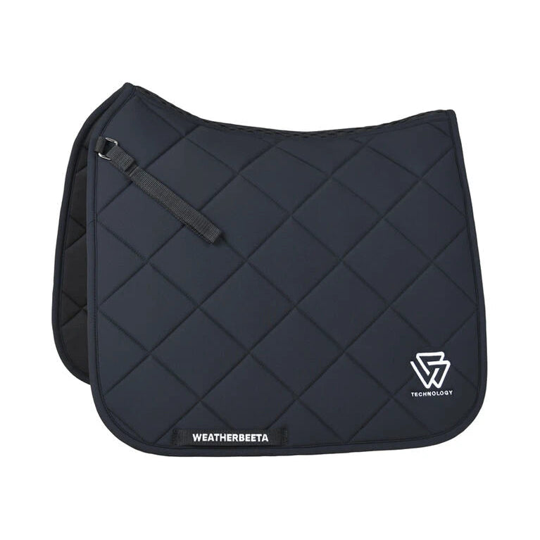 Weatherbeeta Softshell Pro 3D Air-Tec Dressage Saddle Pad #colour_black