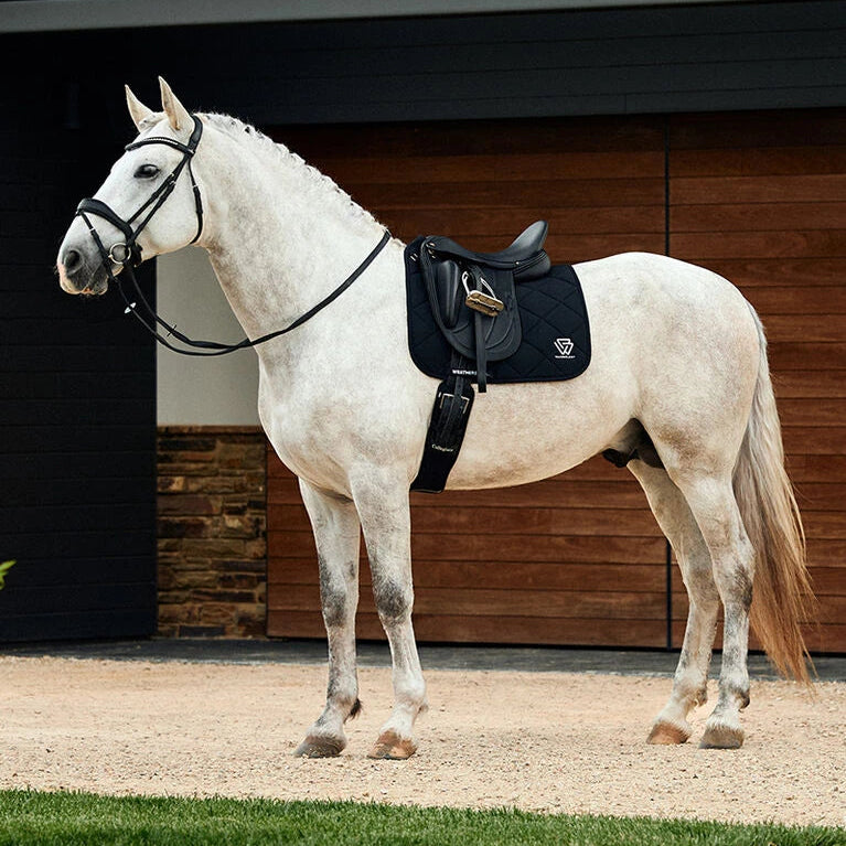 Weatherbeeta Softshell Pro 3D Air-Tec Dressage Saddle Pad #colour_black